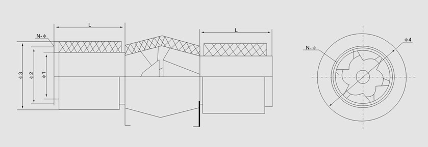 GXF型斜流式通风机主要技术参数